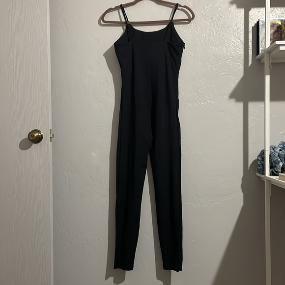 ADANOLA Ultimate Sportsclub Strappy Full Length Unitard - Black Size Large - Picture 7 of 8